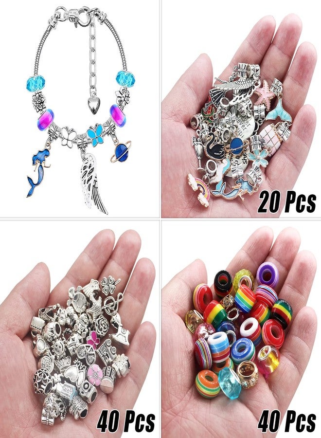 SUREHOME Jewelry Making Kit for Girls 8-12, 110 Pcs Charm Bracelet Making Kit DIY Toy Art and Crafts for Kids Ages 4-8 Birthday Christmas Gifts for Little Girls 5 6 7 9 10 11 Years Old Trendy Stuff - Image 3
